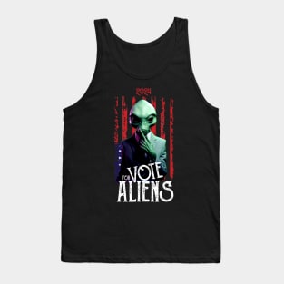 Vote-For-Aliens Tank Top